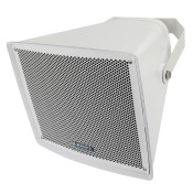 HS-680T 6.5 Inch 80W Outdoor 2-Way Coaxial ABS Horn Speaker with Power Taps
