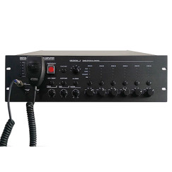EVAC-6240/EVAC-6500 240W/500W 6 Zones Voice Evacuation System Host