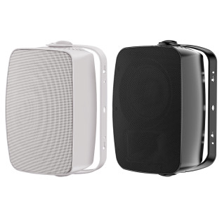 FS-4430/FS-4660 2-Way Outdoor IP66 Waterproof Wall Mount Speaker with Dual Bass Enhancement Radiator FS-4430/FS-4660 2-Way Outdoor IP66 Waterproof Wall Mount Speaker with Dual Bass Enhancement Radiator
