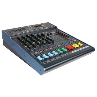 H-KF8/2 8 Channel Professional Mixing Console with USB Recording