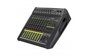 H-PX08 8 Channel Bluetooth/USB Professional Mixing Console Build-in Amplifier