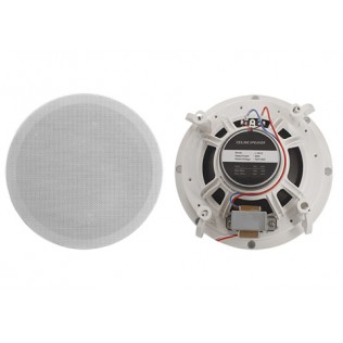 L-5012  8" 35W ABS Frameless 2-Way Coaxial Ceiling Speaker