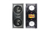 LCR-51/LCR-61/LCR-81 5"/6.5"/8" In-wall Center Channel LCR Speaker with Dual Woofer