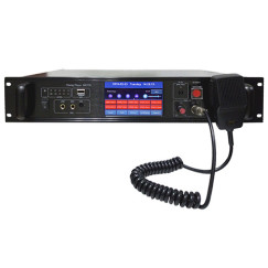 M-1116 10 Zone Intelligent Public Address System Control Center