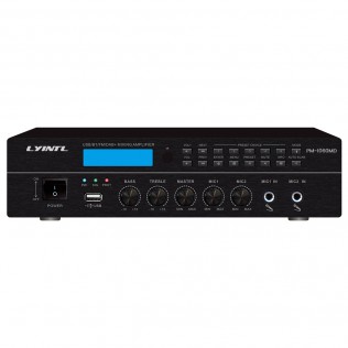 PM-1060MD/PM-1120MD Desktop Mixer Amplifier Combined with USB/FM/AM/Bluetooth/RDS/ DAB/DAB+