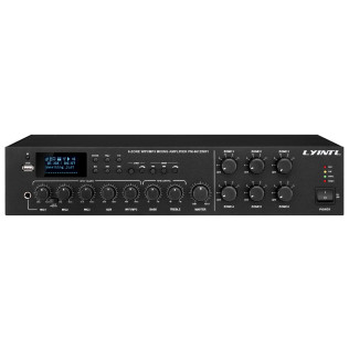 PM-6612WIFI/PM-6624WIFI/PM-6635WIFI 6-Zone Class AB Mixer Amplifier with USB/Bluetooth/Wifi