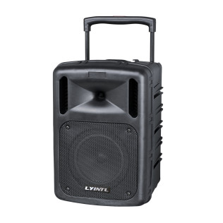 PP-708 8 Inch 200W Portable Wireless PA Trolley Speaker With USB/SD/FM/Bluetooth/Recorder/EQ