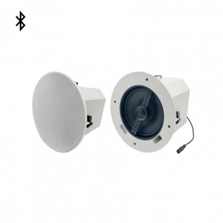 WS-704BT 4" 2CH Wireless Bluetooth 2-way Coaxial Frameless In Ceiling Speaker