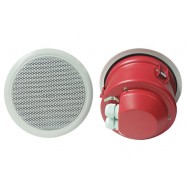 L-3254EN 6.5" 10W Metal Fireproof Ceiling Speaker (EN54)